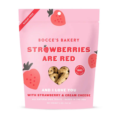 Bocce's Bakery Strawberries Are Red Dog Biscuits Bocce's Bakery
