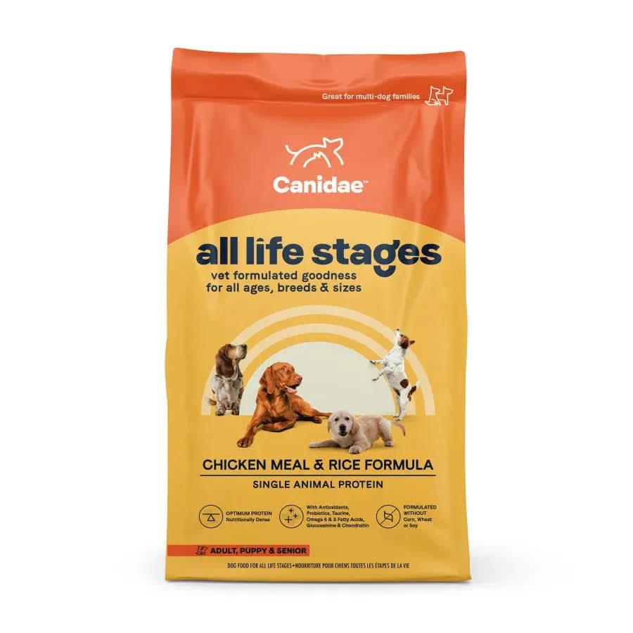 CANIDAE All Life Stages Chicken Meal & Rice Formula Dry Dog Food Canidae CPD