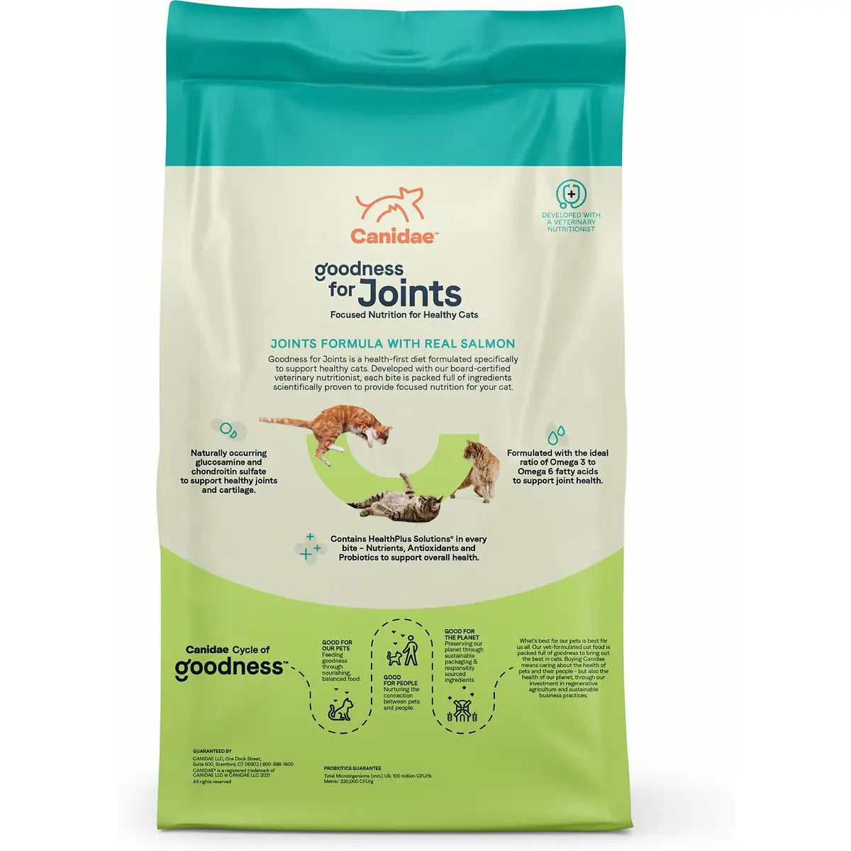 CANIDAE Goodness for Joints Formula with Real Salmon Dry Cat Food Canidae CPD