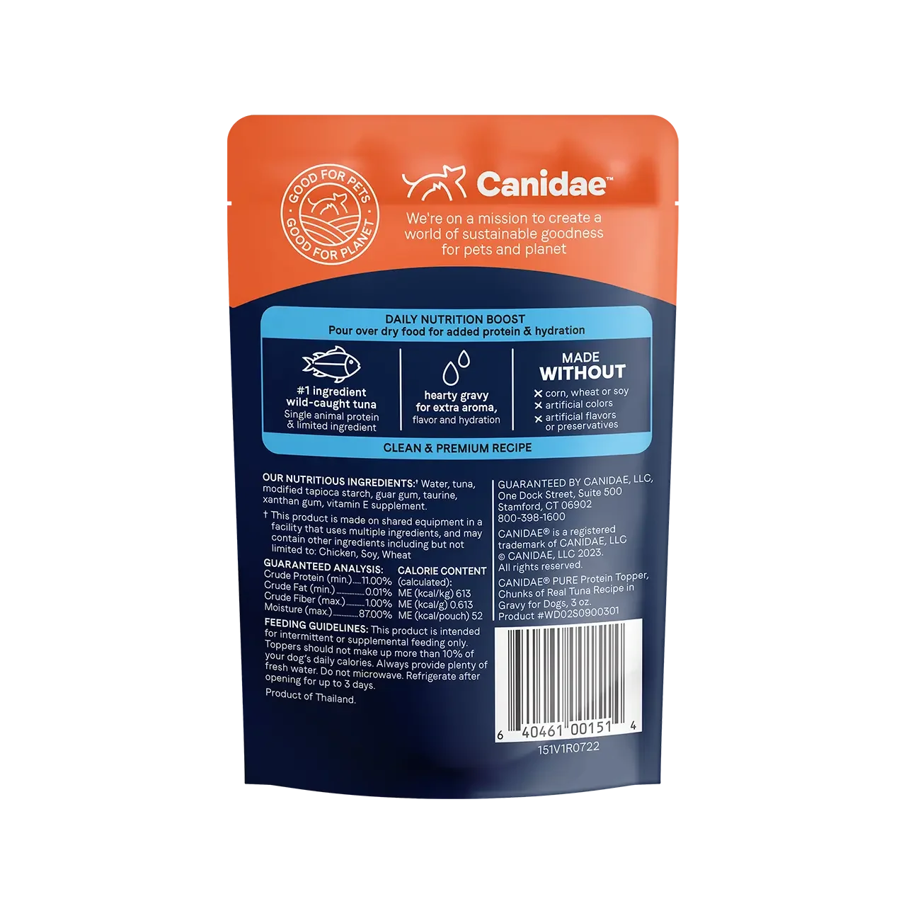 CANIDAE PURE Goodness Protein Topper for Dogs 12ea/3 oz CANIDAE