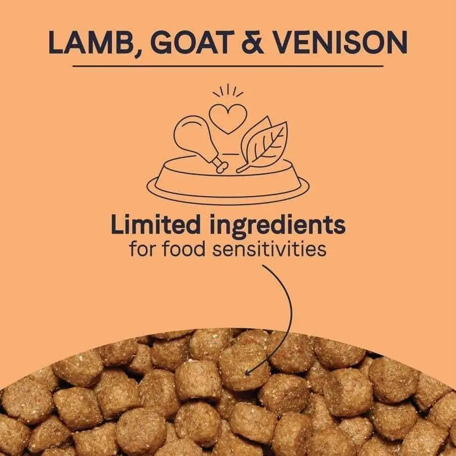 CANIDAE PURE Grain-Free Real Lamb, Goat & Venison Meals Recipe Good Dry Dog Food Canidae CPD
