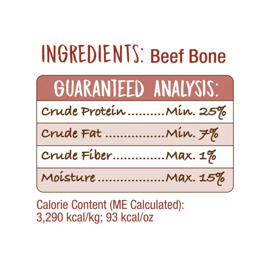 Cadet Farm to Paws Beef Rib Bones Natural Dog Chews Cadet