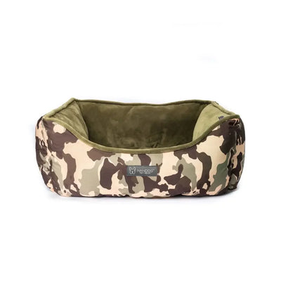 Camu Reversible Cuddler Pet Cat Dog Bed Green Nandog Pet Gear WP