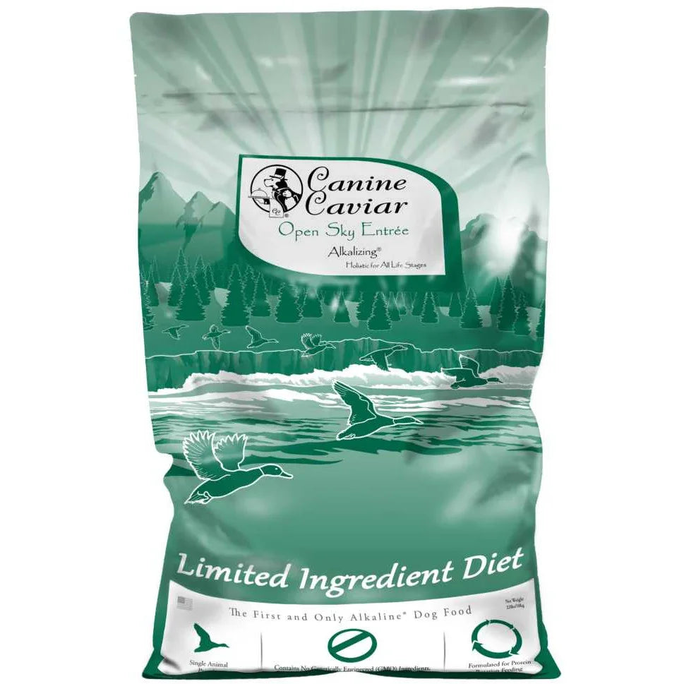 Canine Caviar Open Sky Limited Ingredient Alkaline Entree Dry Dog Food Canine Caviar
