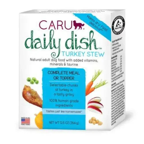 Caru Pet Food Daily Dish Real Turkey Stew for Dogs Caru Pet Food