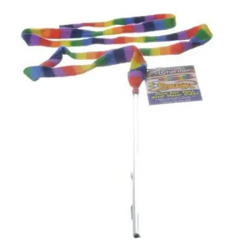 Cat Dancer Rainbow Charmer Wand Cat Toy Cat Dancer