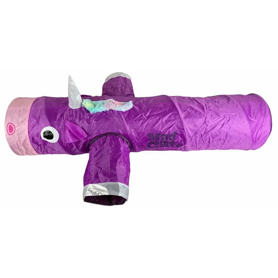 Cosmic Cat Mad Cat Mewnicorn Tunnel Cat Toy 38 in Cosmic