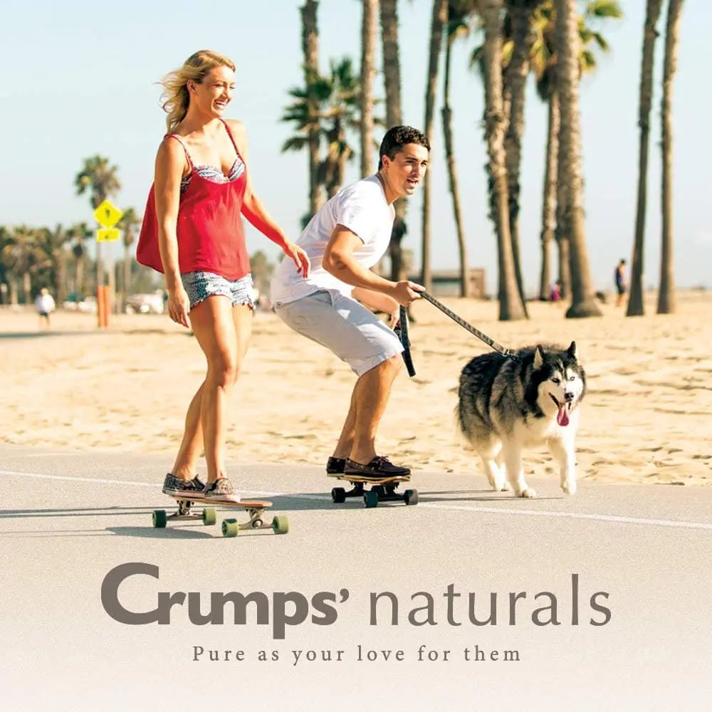 Crumps' Naturals Mini Trainers Semi-Moist Beef Dog Treats Crumps' Naturals