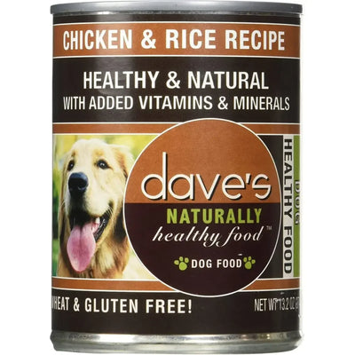 Dave's Pet Food Naturally Healthy Chicken & Rice Dog Food 13 Oz x 12 Count Dave's Pet Food