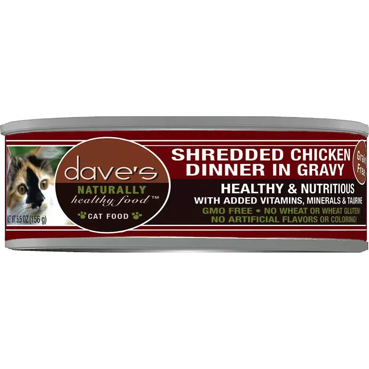 Dave's Pet Food Naturally Healthy Grain-Free Dinner in Gravy Wet Cat Food case of 24 Dave's Pet Food