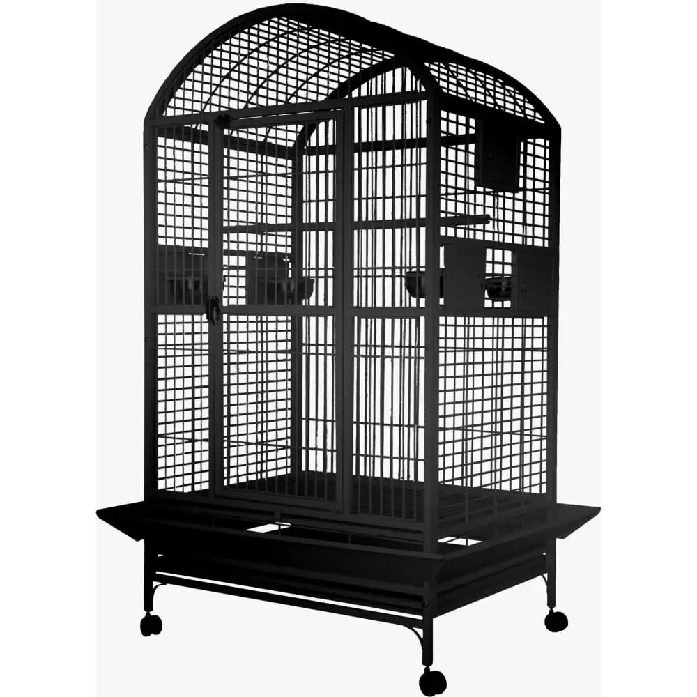 DomeTop Bird Cage with 1" Bar Spacing 36"x28"x65" A&E Cage Company