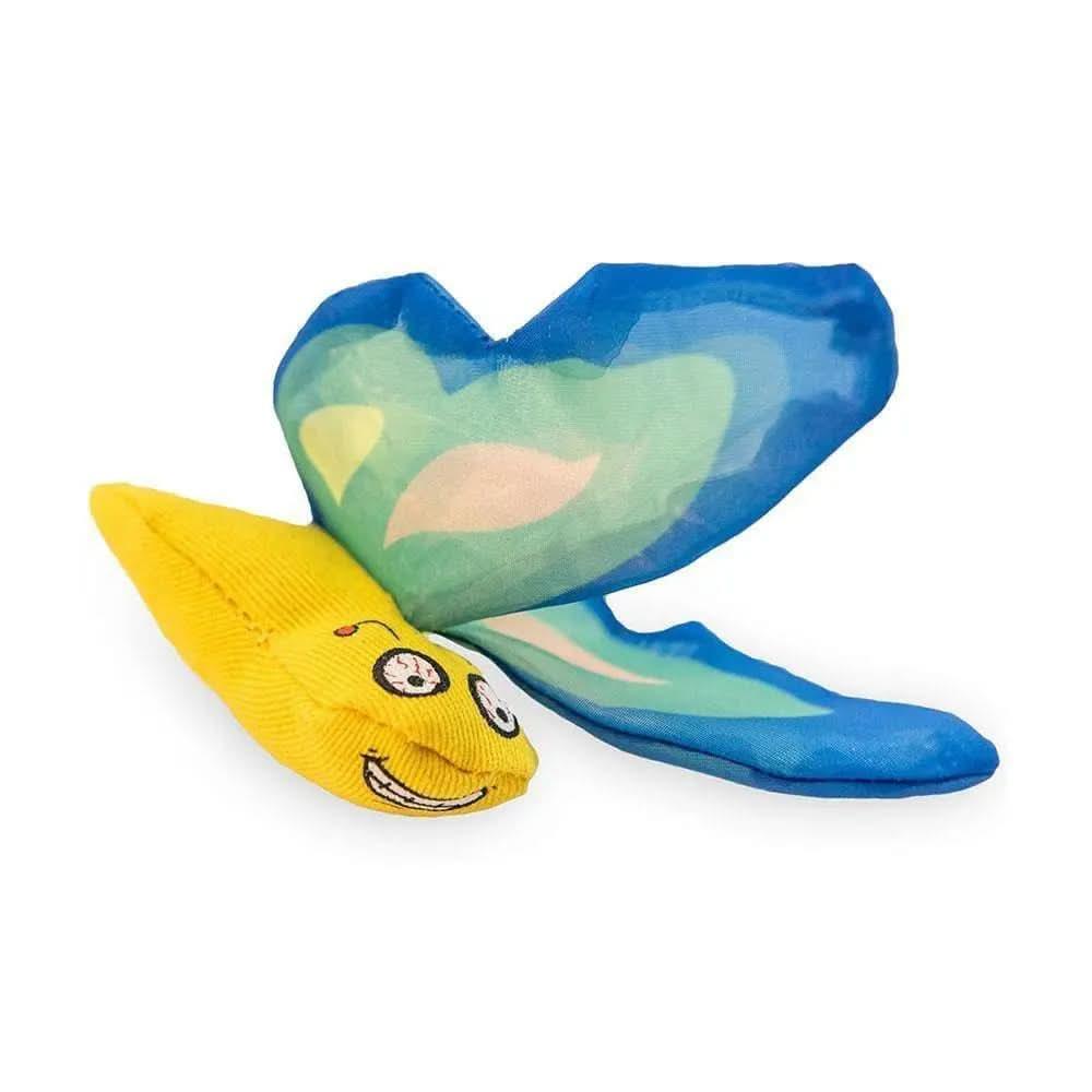 Ducky World Yeowww!® Butterflies Cat Toys Blue Color Ducky World Yeowww!®