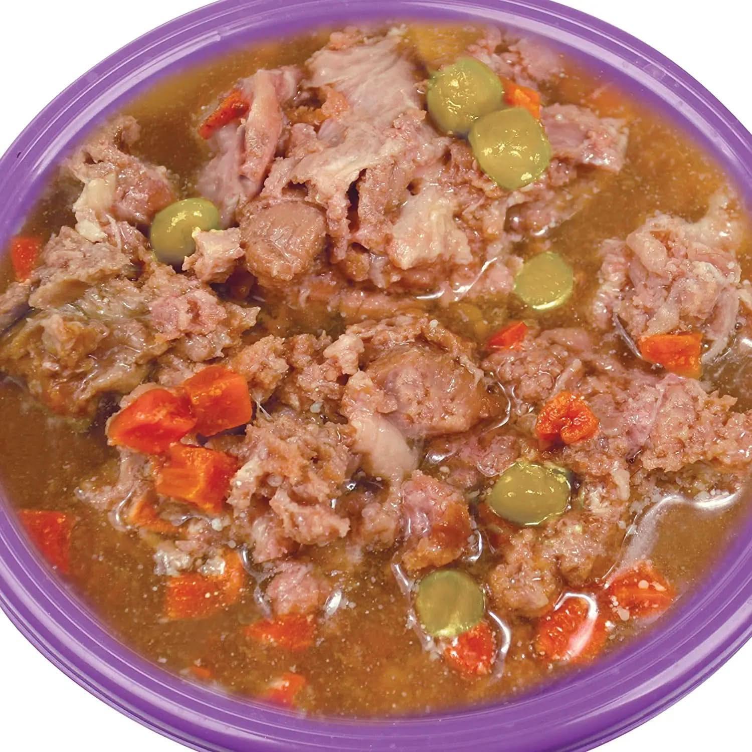 Evanger's Hand Packed Braised Beef Chunks with Gravy Canned Dog Food 12ea/12 oz Evanger's