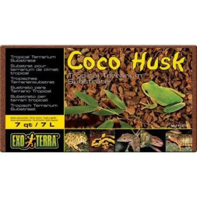 Exo Terra Coco Husk Brick Tropical Terrarium Reptile Substrate Exo-Terra