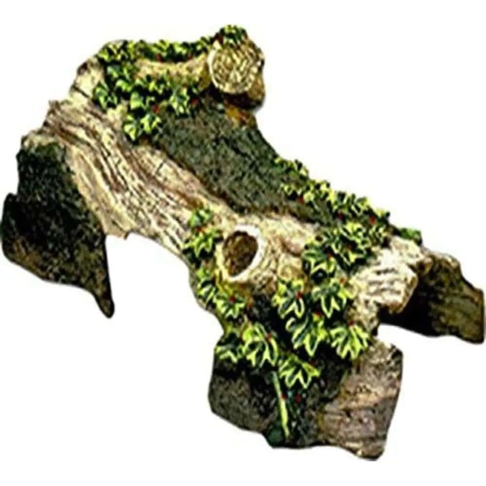 Exotic Environments Bent Log Hide-Away Reptile Tank Décor Blue Ribbon Pet