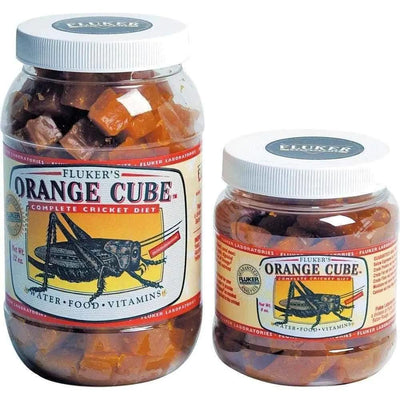 Fluker's Orange Cube Complete Cricket Diet 6oz Fluker s
