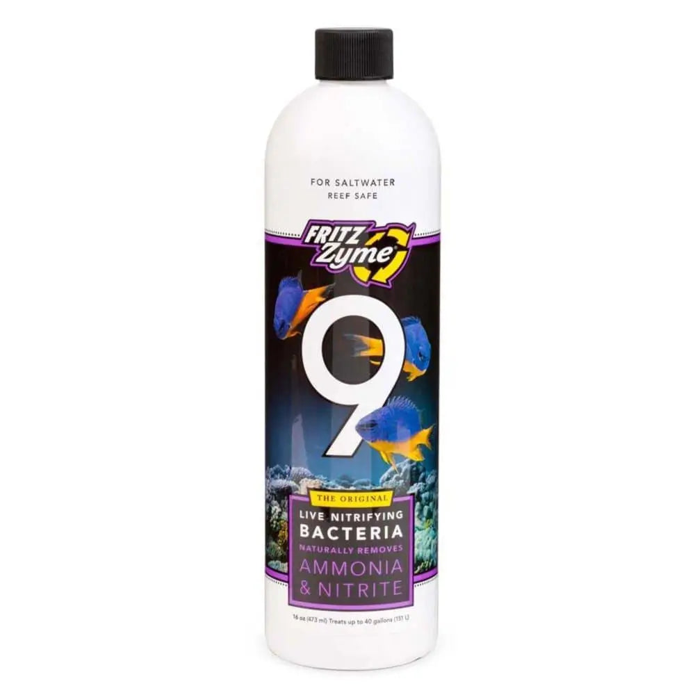 Fritz FritzZyme 9 Saltwater Live Nitrifying Bacteria 1ea/16 fl oz Fritz CPD