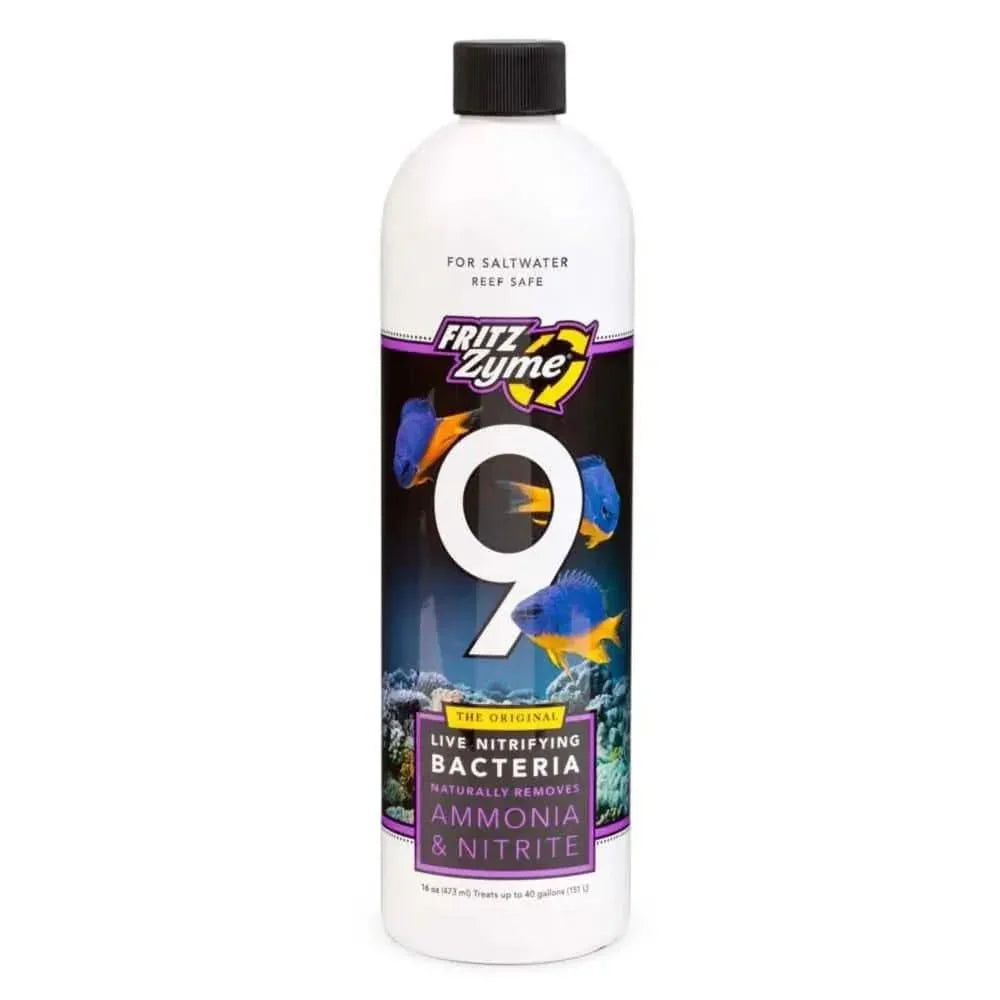 Fritz FritzZyme 9 Saltwater Live Nitrifying Bacteria 1ea/16 fl oz Fritz CPD