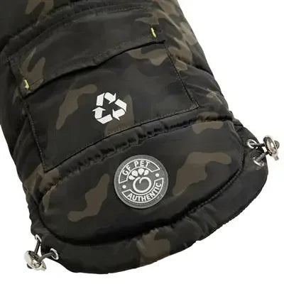 GF Pet Recycled Parka Dog Coat Camouflage GF Pet