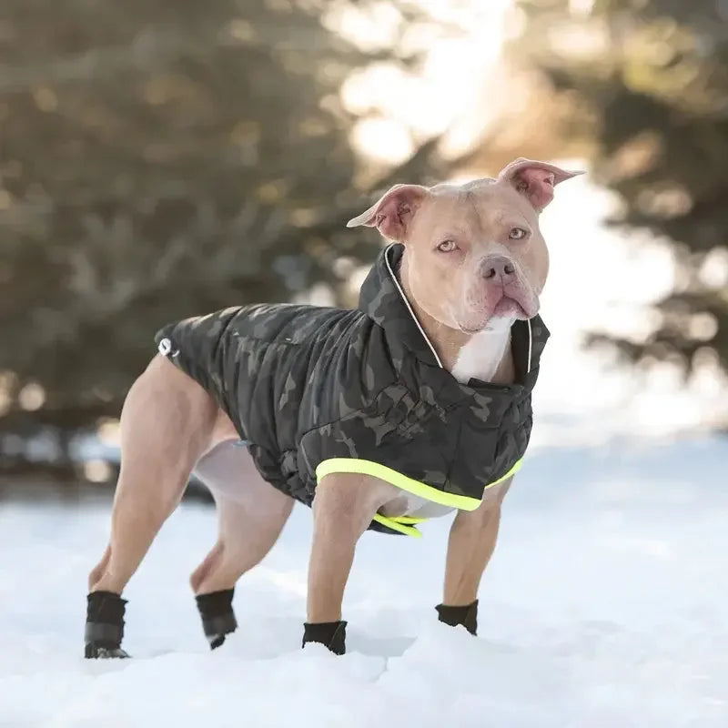 GF Pet Recycled Parka Dog Coat Camouflage GF Pet