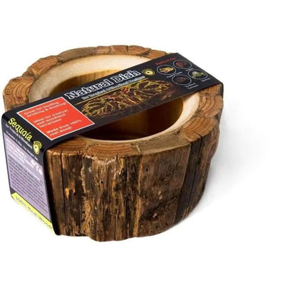 Galapagos Natural Wood Dish Sequoia 1ea/6.5 in Galapagos CPD