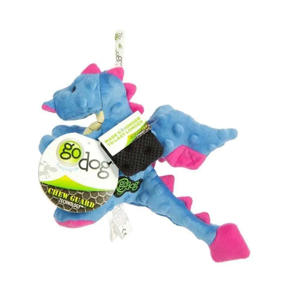 GoDog® Periwinkle Dragons Dog Toys Small GoDog®