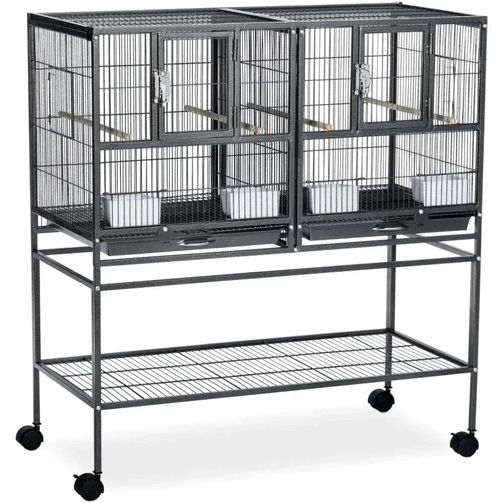 Hampton Deluxe Divided Breeder Bird Cage Prevue Pet
