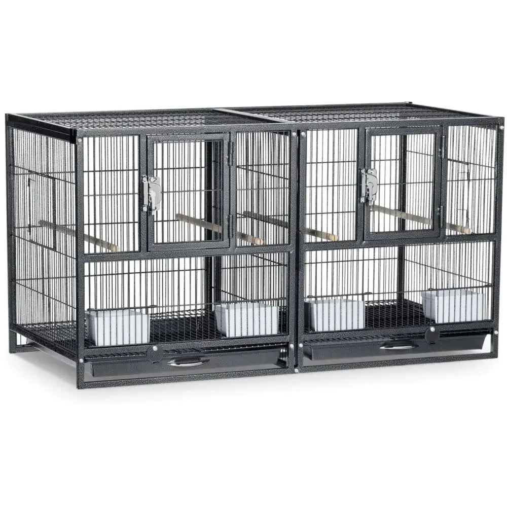 Hampton Deluxe Divided Breeder Bird Cage Prevue Pet
