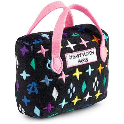 Haute Diggity Dog Black Monogram Chewy Vuiton Bag Dog Plush Toys Haute Diggity Dog