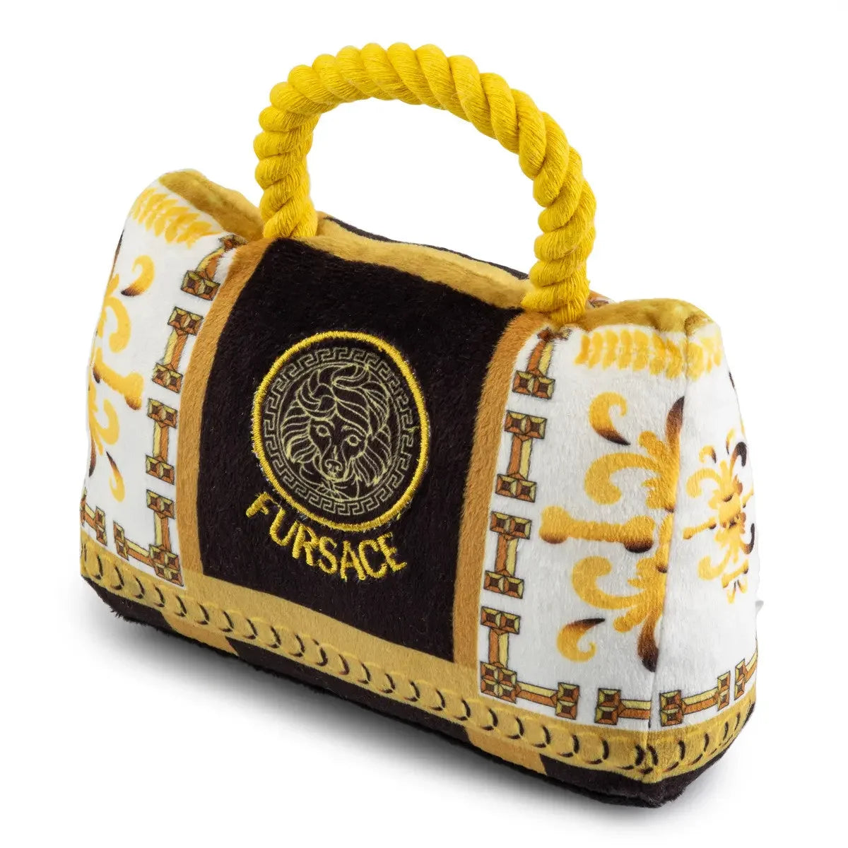 Haute Diggity Dog Fursace Handbag Plush Dog Toys Haute Diggity Dog