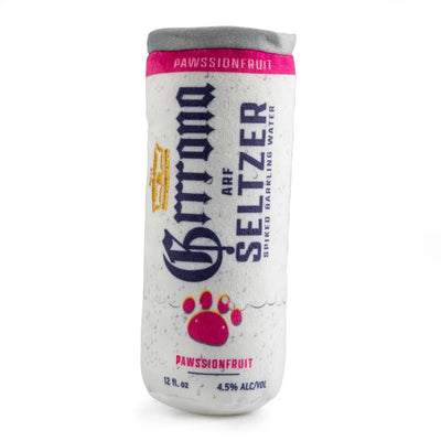 Haute Diggity Dog Grrrona Seltzer Can Plush Dog Toys Haute Diggity Dog