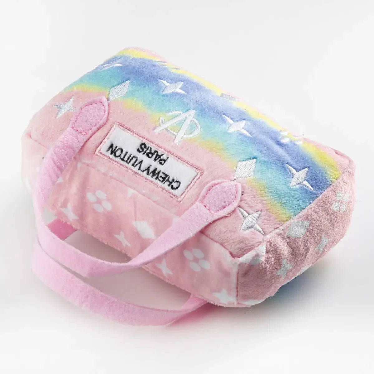 Haute Diggity Dog Pink Ombre Chewy Vuiton Bag Plush Toy Dog Haute Diggity Dog
