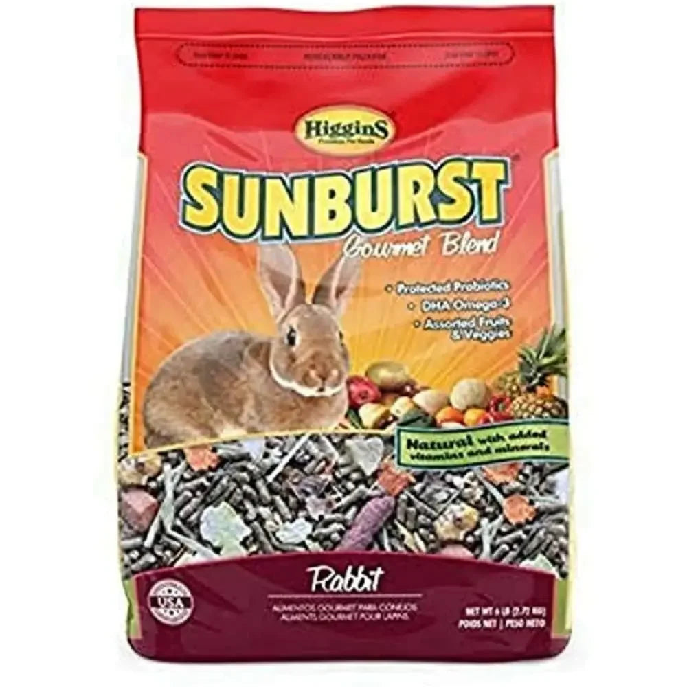 Higgins Sunburst Gourmet Rabbit Food Mix Higgins
