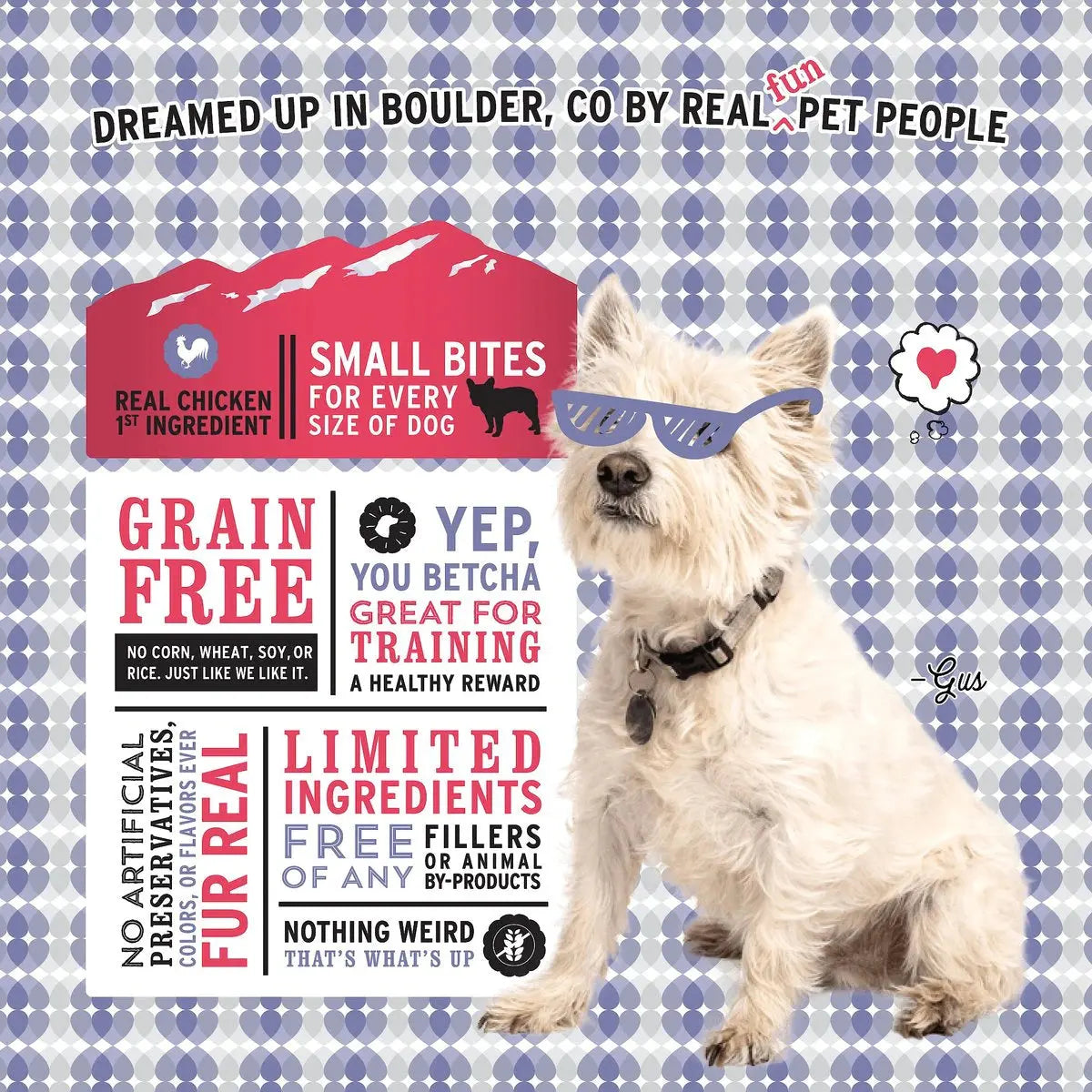 I and Love and You Nice Jerky Bites Chicken and Salmon Grain-Free Dog Treats Talis Us