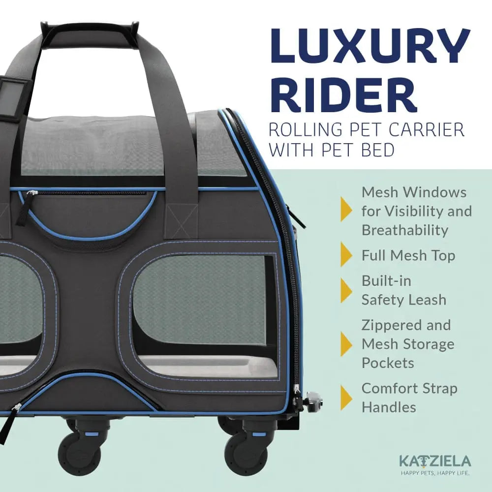 Katziela Luxury Rider Dog & Cat Carrier Katziela