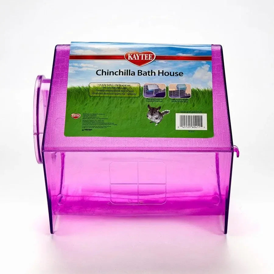 Kaytee Chinchilla Bath House Assorted 8.64 in X 9 in X 8.5 in Kaytee® CPD