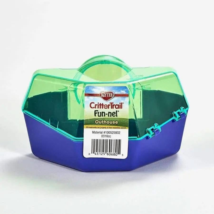 Kaytee CritterTrail Add-On Hideout Outhouse 6 in X 3.75 in X 3.75 in Kaytee® CPD