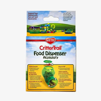Kaytee CritterTrail Food Dispenser Accessory 3.75 in X 2.75 in X 4 in Kaytee® CPD