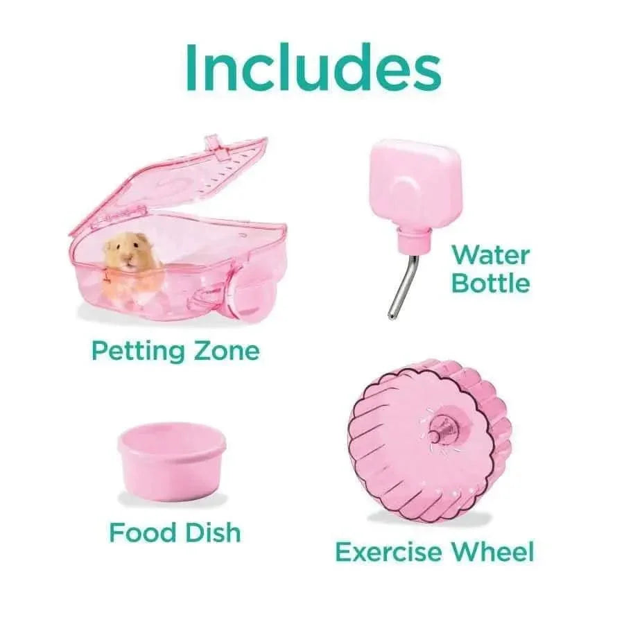 Kaytee CritterTrail One Level Habitat Pink Edition 1ea/20 in X 11.5 in X 11 in Kaytee® CPD