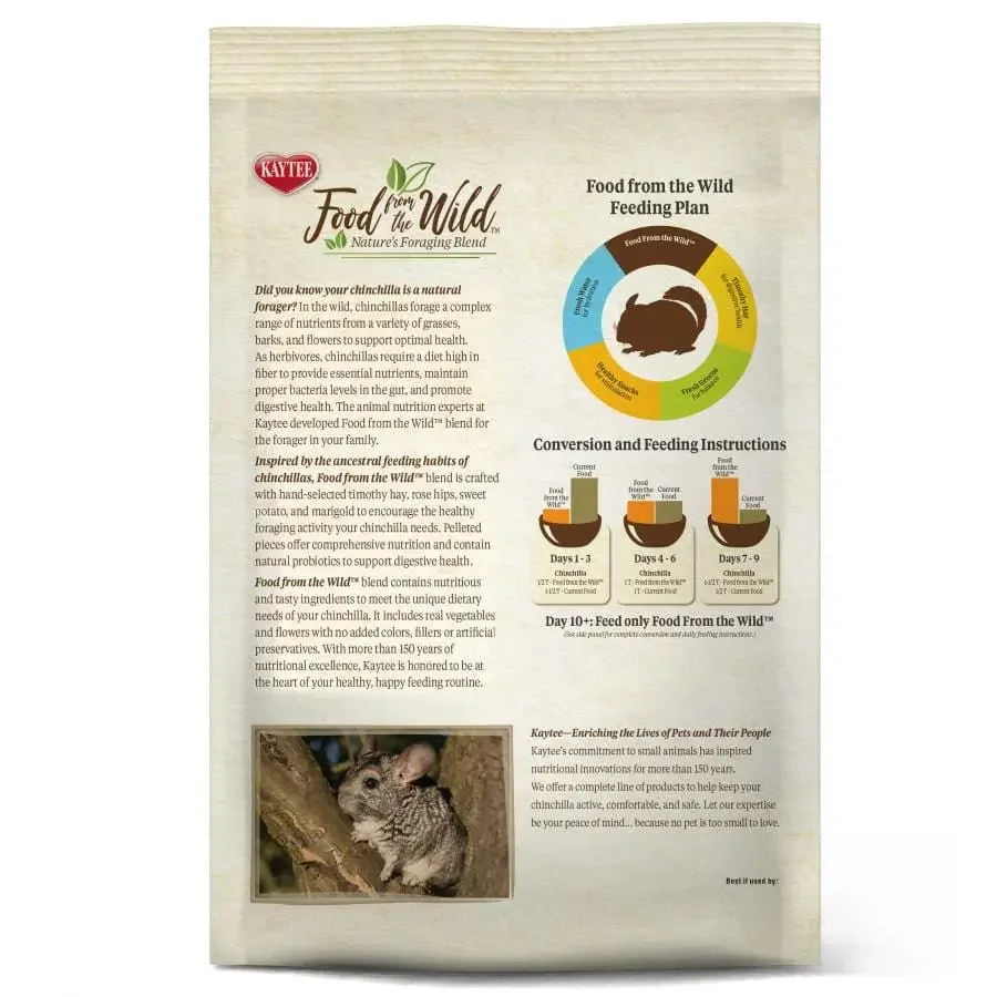 Kaytee Food From The Wild Chinchilla 3 Lb Kaytee® CPD