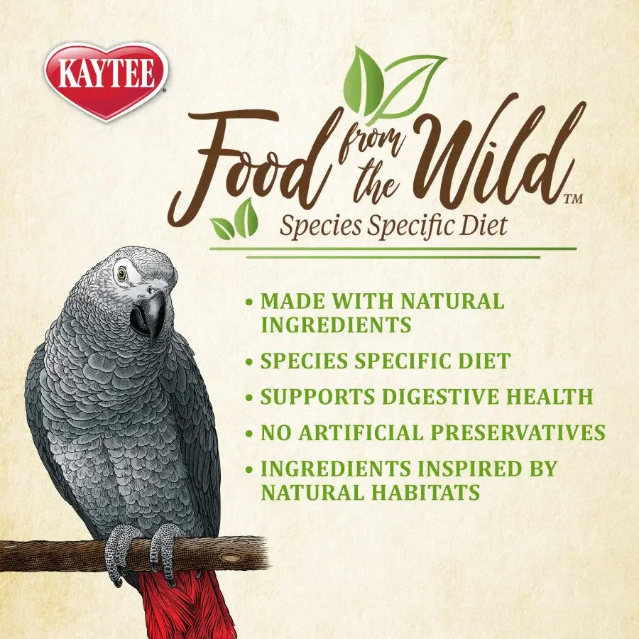 Kaytee Food from the Wild Parrot 2.5 lb Kaytee