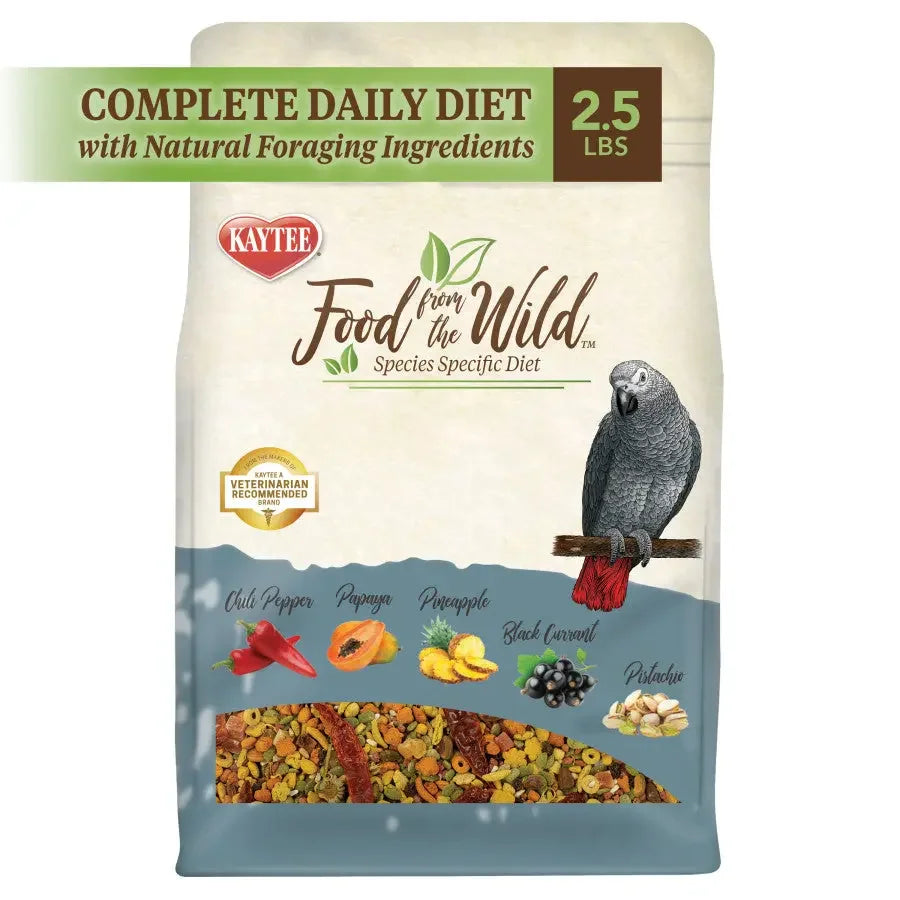 Kaytee Food from the Wild Parrot 2.5 lb Kaytee