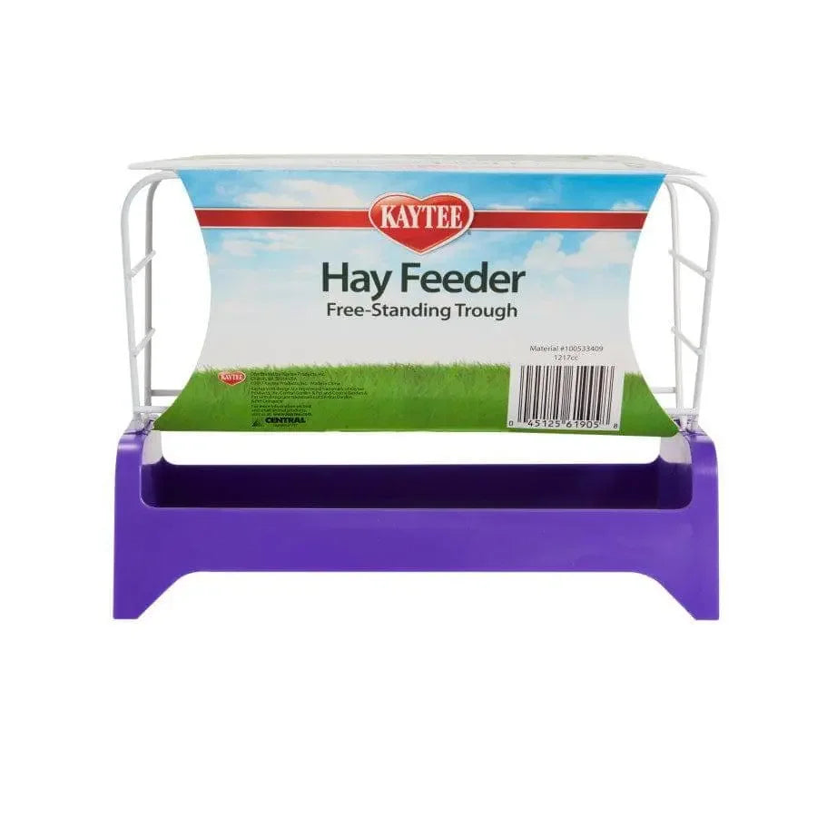 Kaytee Free Standing Trough Hay Feeder Assorted 7 in Kaytee® CPD