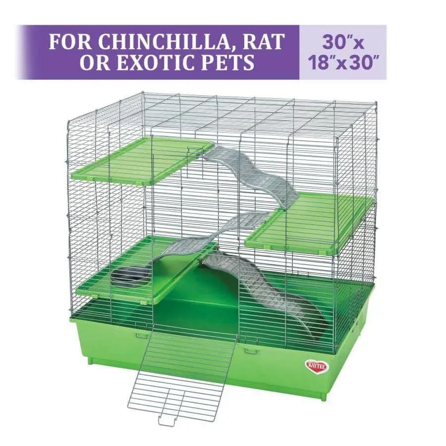 Kaytee My First Home Habitat Multi-Level For Exotics Cage 30.5 X 18 X 30 Kaytee® CPD