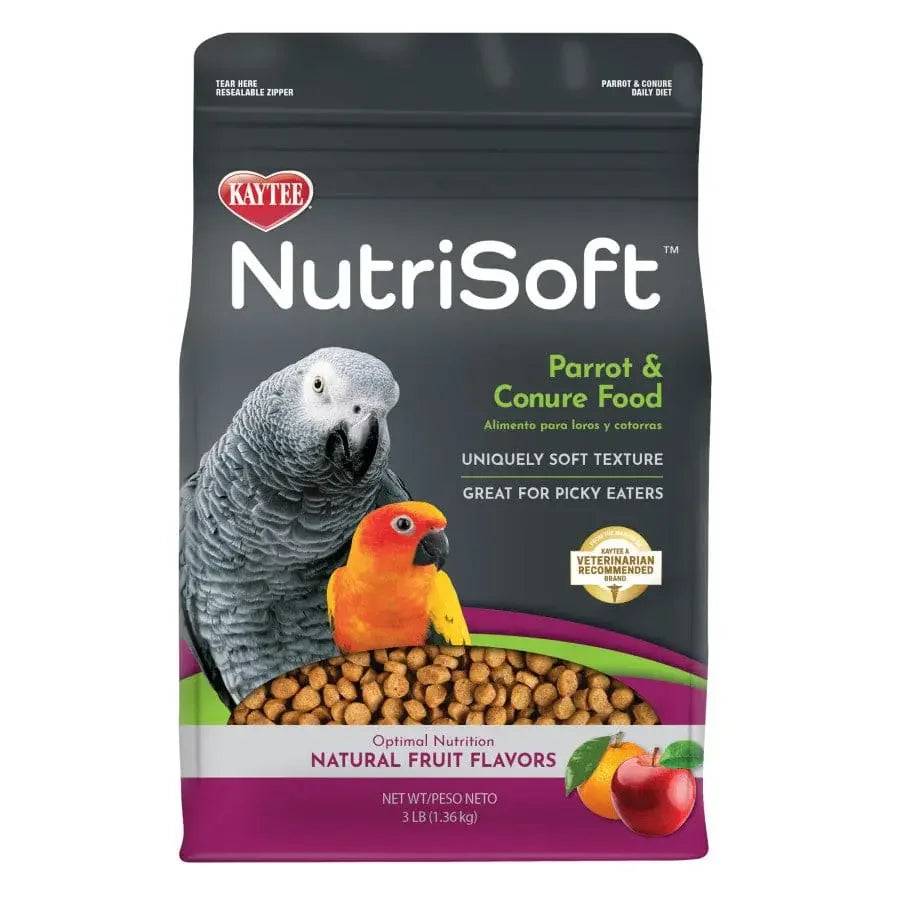 Kaytee NutriSoft Parrot & Conure 3 lb Kaytee