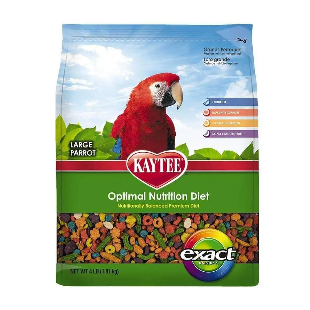 Kaytee Exact Rainbow Large Parrot Food 4 Lbs