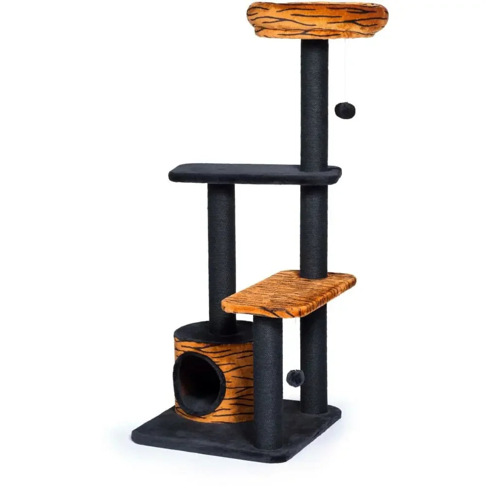 Kitty Power Paws Tiger Tower Prevue Pet