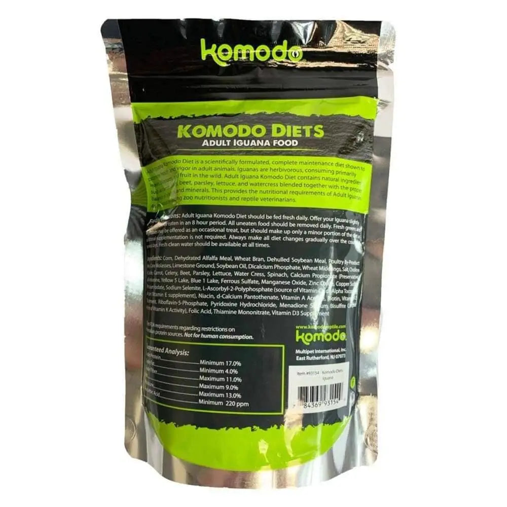 Komodo Adult Iguana Dry Food 14 oz Komodo