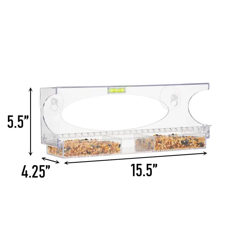 Large Clear Choice Window Birdfeeder North States Industries