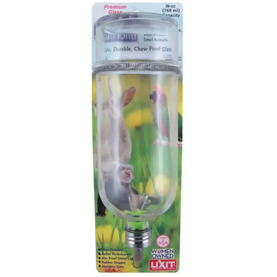 Lixit Chew Proof Glass Bottle for Small Animals Lixit
